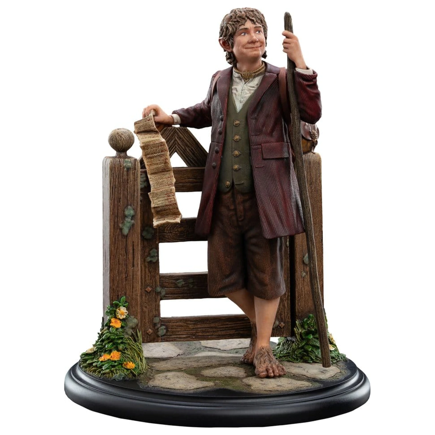 The Hobbit Mini Statue Bilbo Baggins 14 cm Produktfoto