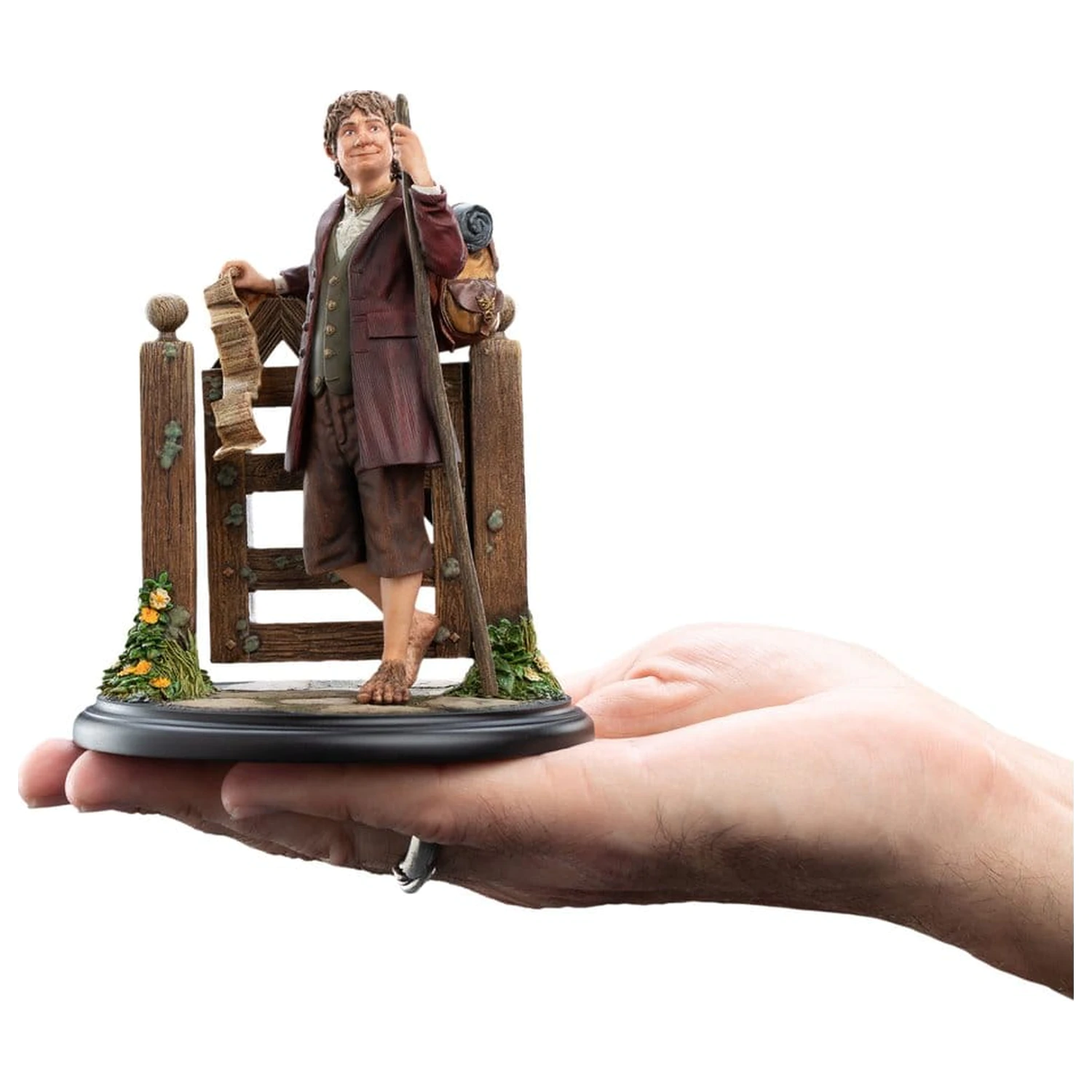 The Hobbit Mini Statue Bilbo Baggins 14 cm Produktfoto