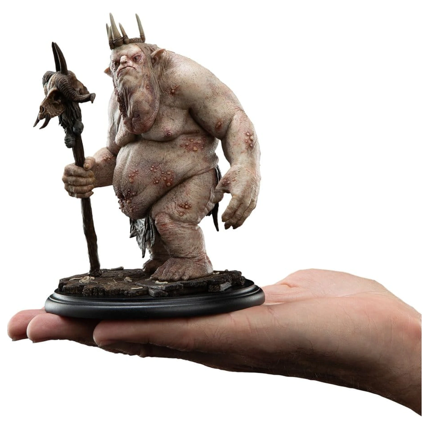 The Hobbit Mini Statue The Goblin King 14 cm Produktfoto