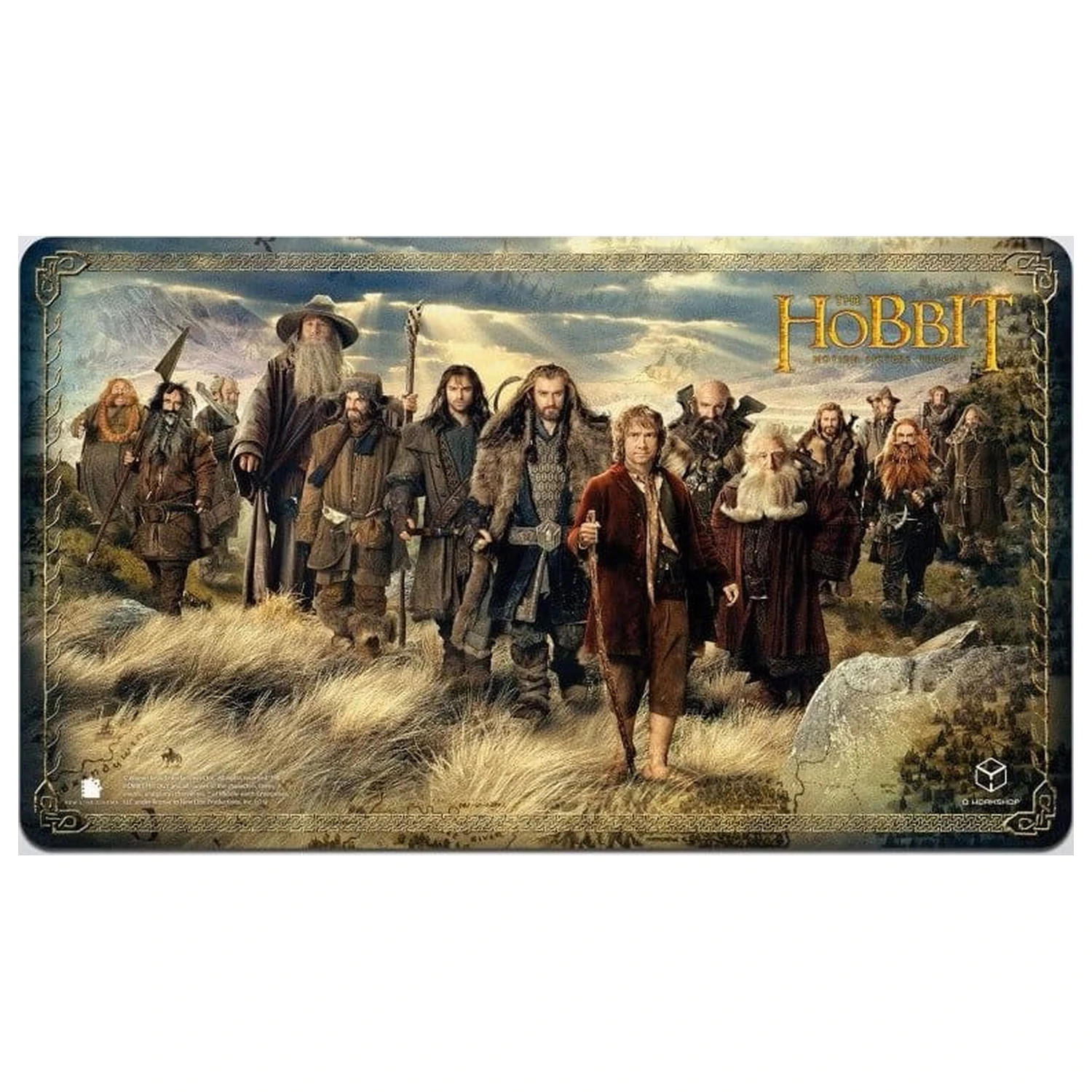 The Hobbit Spielmatte Thorin's Company Produktfoto