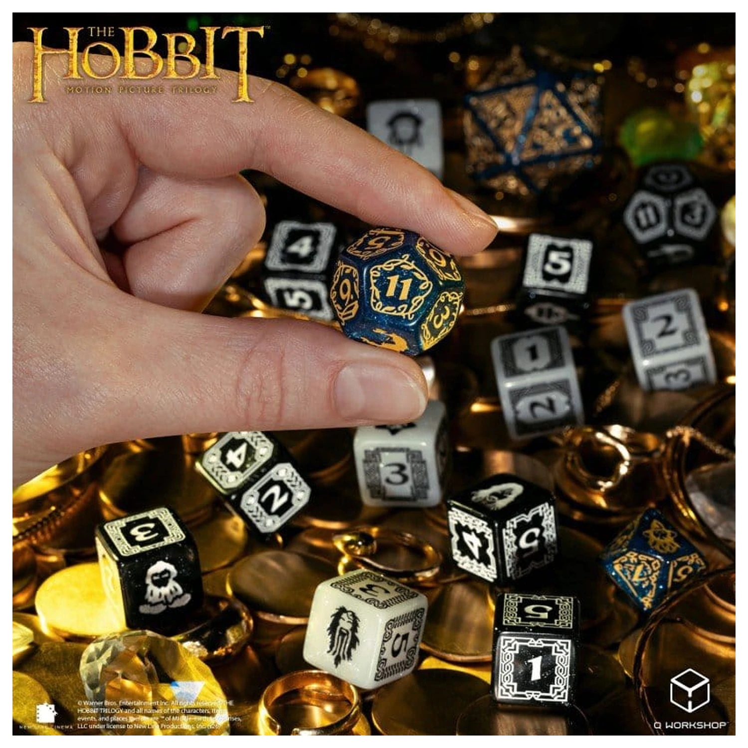 The Hobbit TCG Würfel Set von 16 Aether Vale Produktfoto