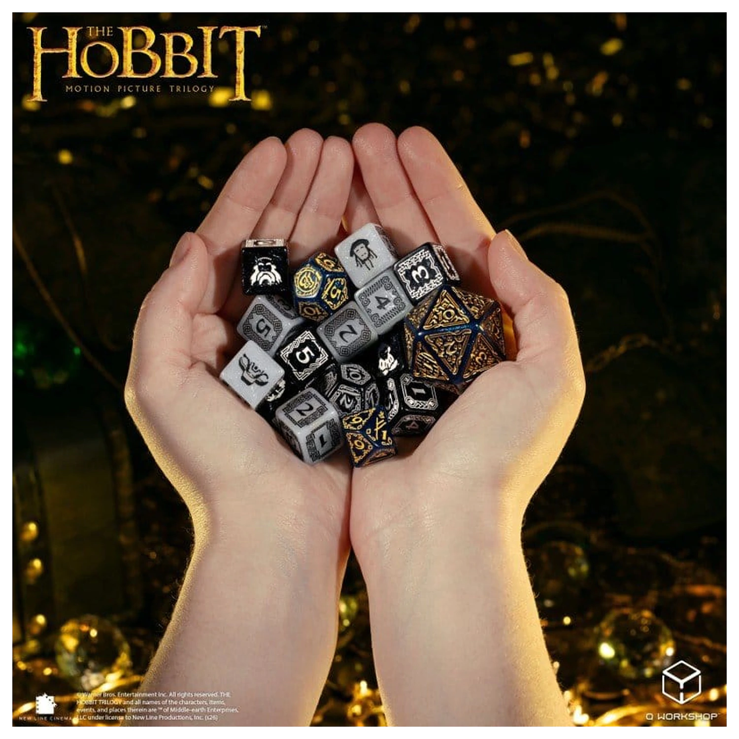The Hobbit TCG Würfel Set von 16 Aether Vale Produktfoto