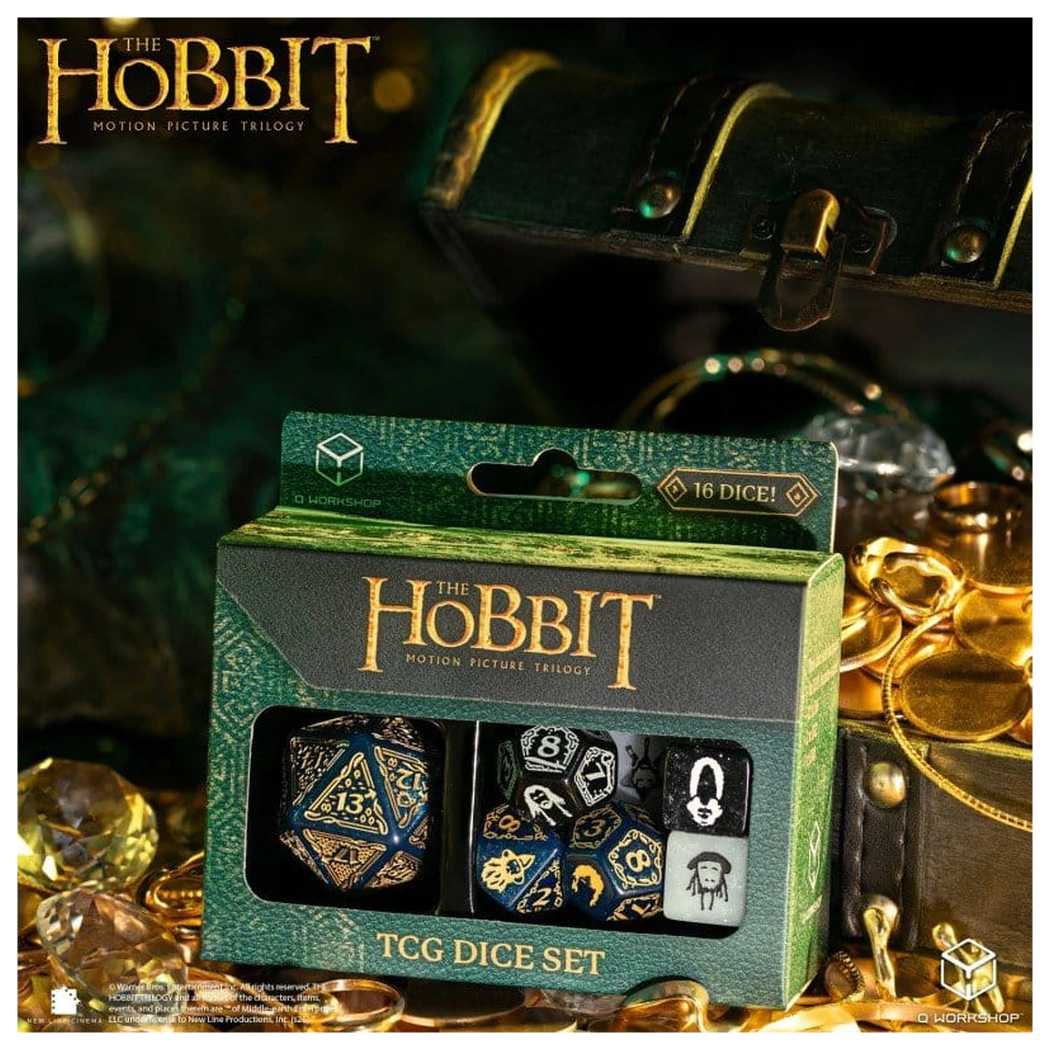 The Hobbit TCG Würfel Set von 16 Aether Vale Produktfoto