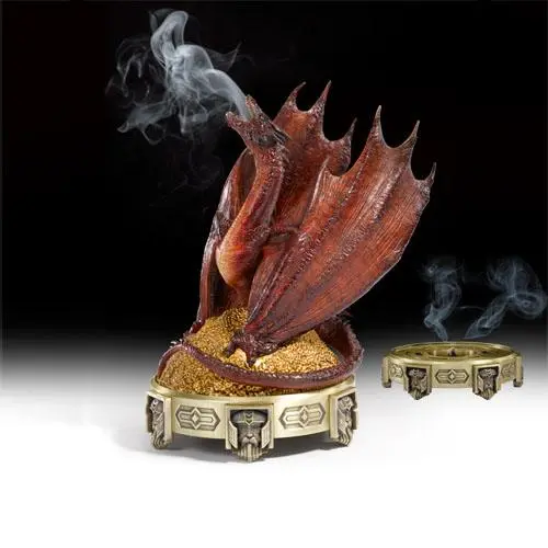 Der Hobbit Smaugs Einöde Statue mit Räuchereinsatz Smaug 25 cm termékfotó