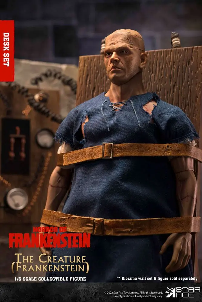 Frankensteins Schrecken My Favourite Movie Zubehör Set 1/6 Schreibtisch Produktfoto