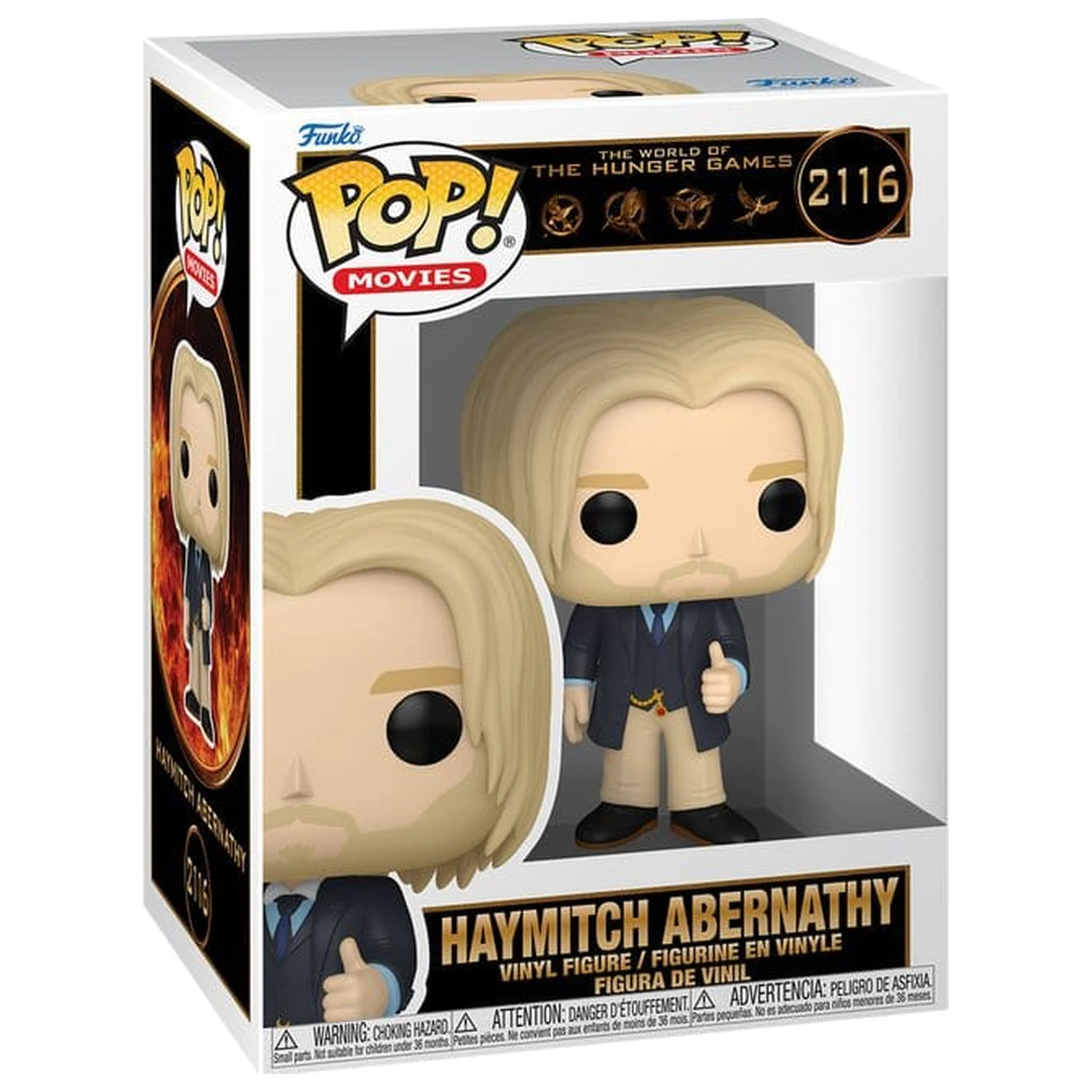 The Hunger Games Funko POP! Movies Vinyl Figur Haymitch Abernathy 9 cm Produktfoto