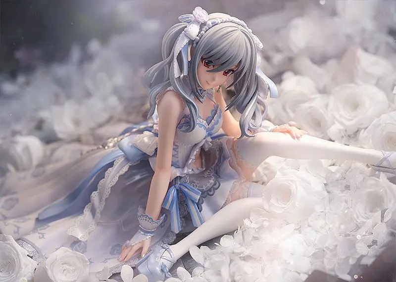 The Idolmaster PVC Statue 1/7 Ranko Kanzaki: White Princess of the Banquet Ver. 10 cm termékfotó