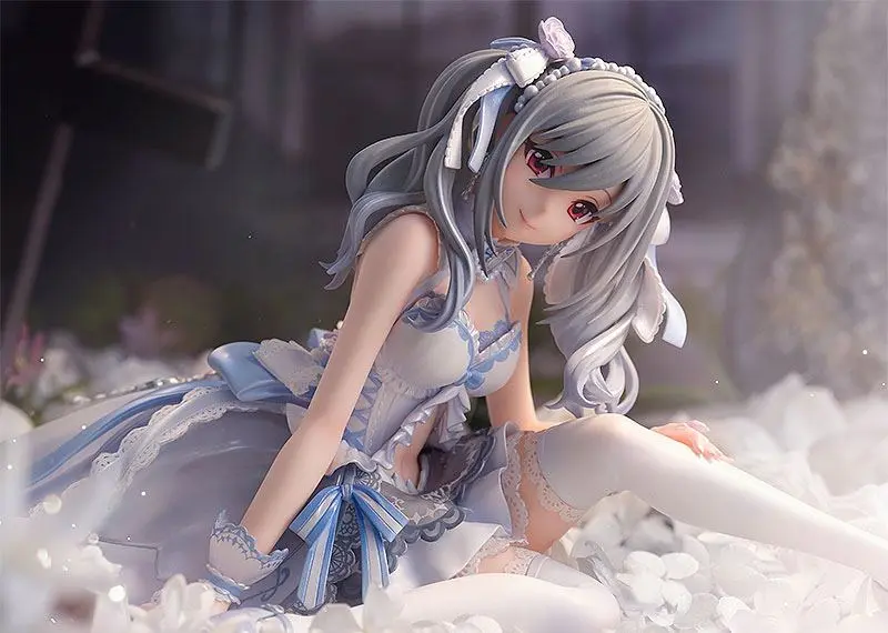 The Idolmaster PVC Statue 1/7 Ranko Kanzaki: White Princess of the Banquet Ver. 10 cm termékfotó