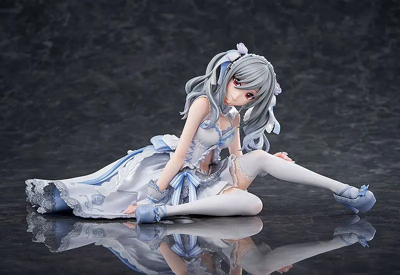 The Idolmaster PVC Statue 1/7 Ranko Kanzaki: White Princess of the Banquet Ver. 10 cm termékfotó