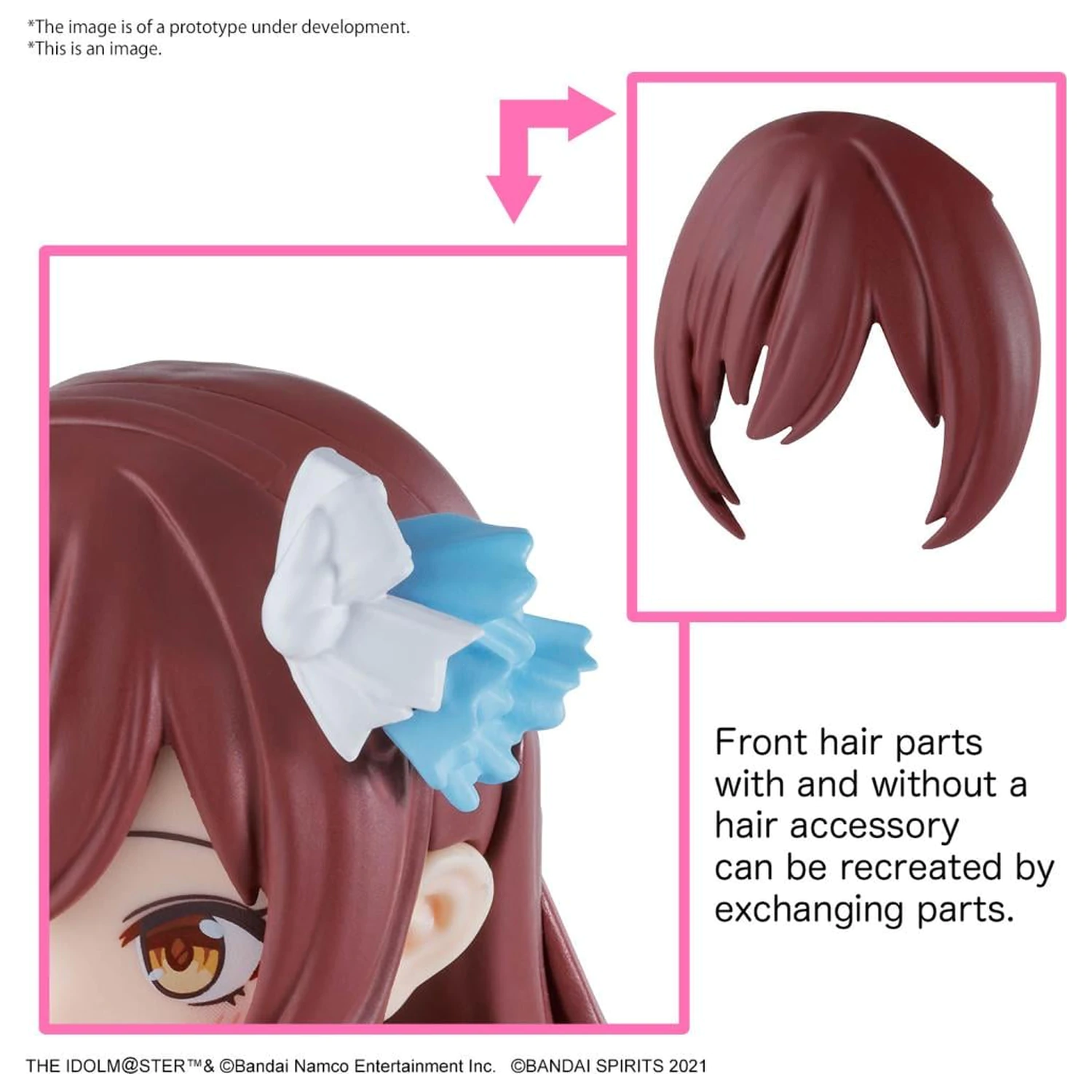 The Idolmaster 30MS Amana Osaki Modell Bausatz Produktfoto
