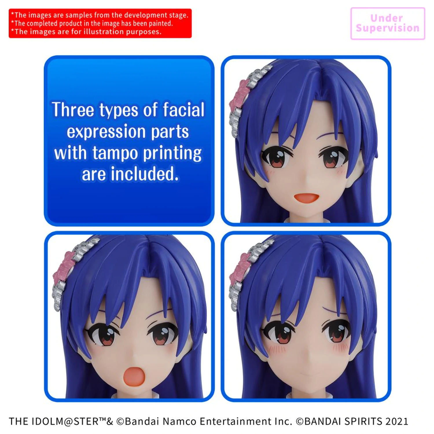The Idolmaster 30MS Chihaya Kisaragi (20th Anniv. You and I) Modellbausatz Produktfoto