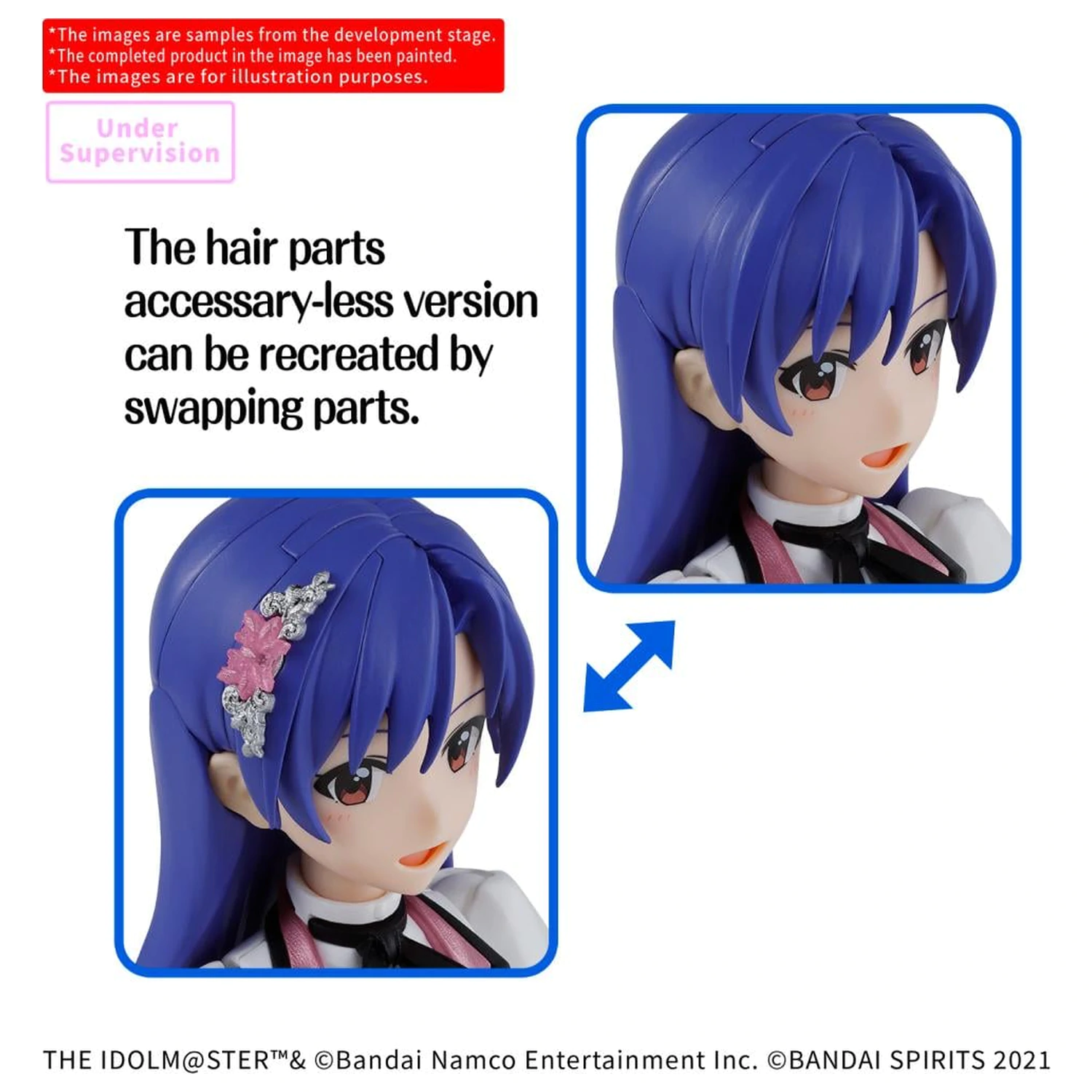 The Idolmaster 30MS Chihaya Kisaragi (20th Anniv. You and I) Modellbausatz Produktfoto