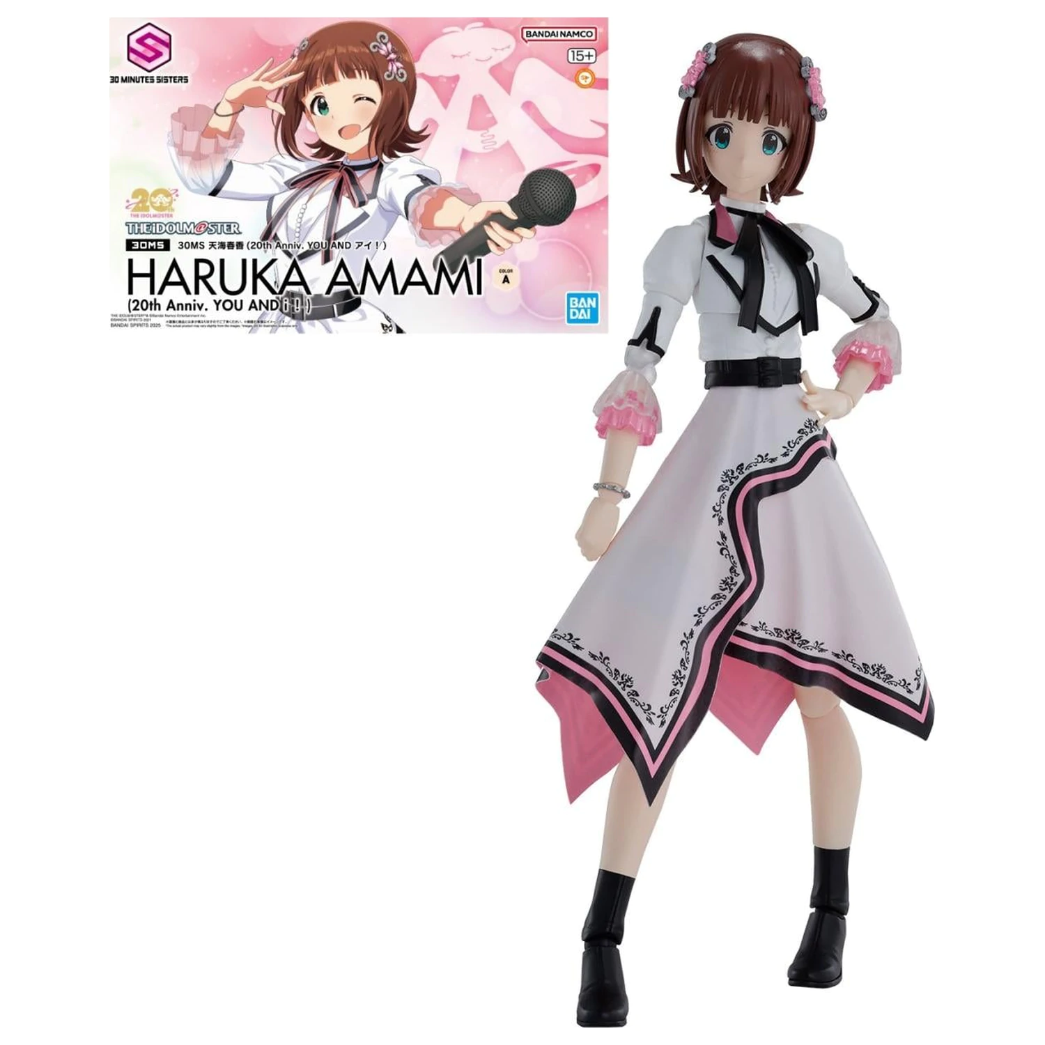 The Idolmaster 30MS Haruka Amami (20th Anniv. You and I!) Modellbausatz Produktfoto