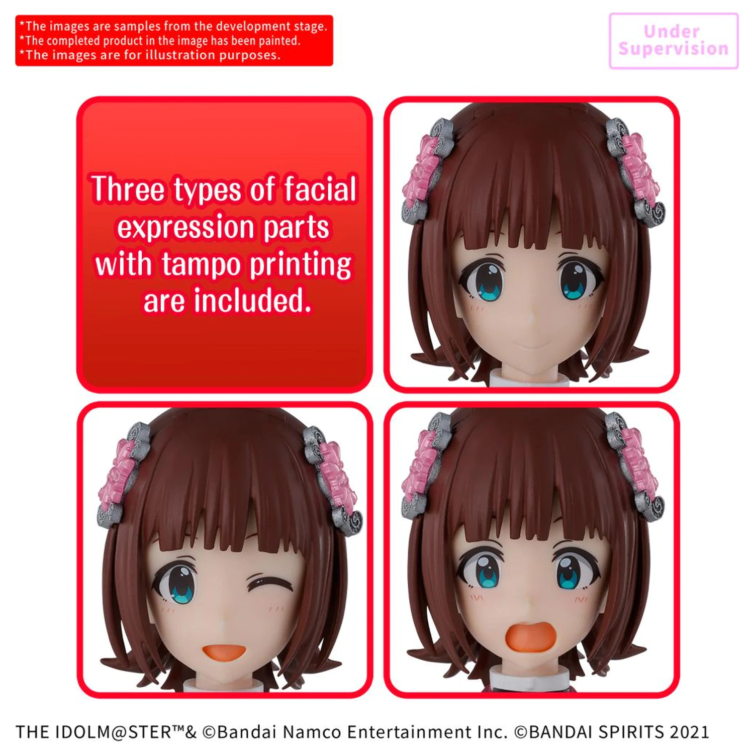 The Idolmaster 30MS Haruka Amami (20th Anniv. You and I!) Modellbausatz Produktfoto