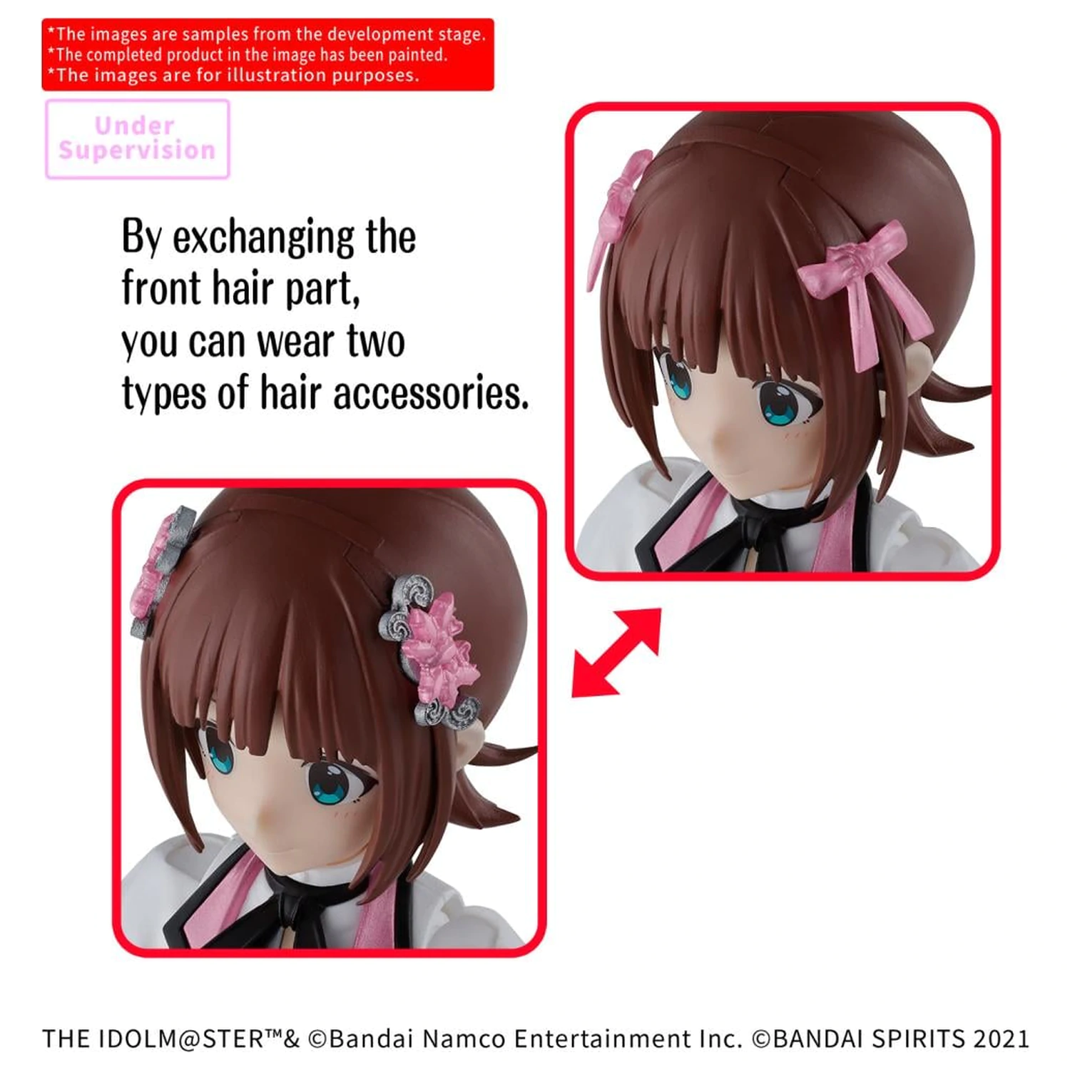 The Idolmaster 30MS Haruka Amami (20th Anniv. You and I!) Modellbausatz Produktfoto