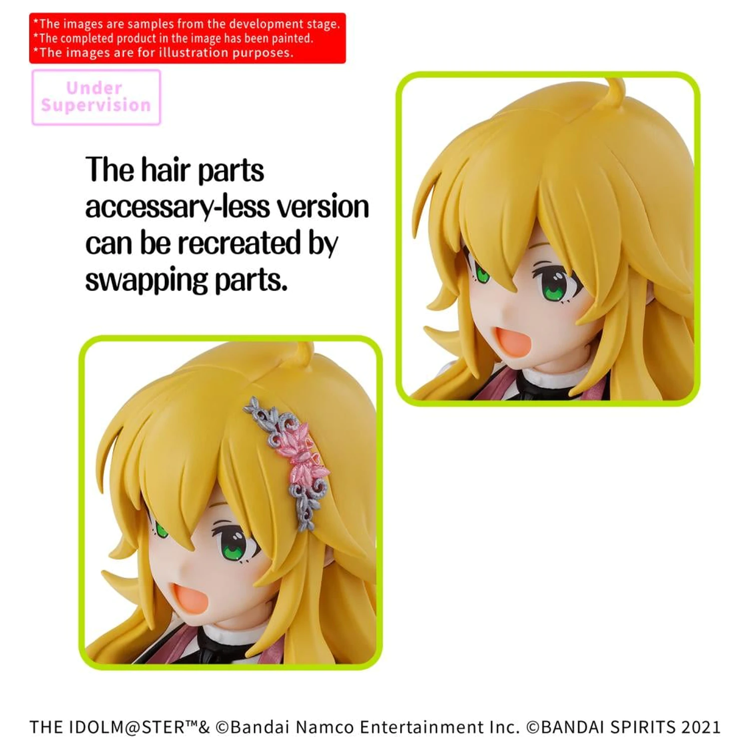 The Idolmaster 30MS Miki Hoshii (20th Anniv. You and I!) Modellbausatz Produktfoto