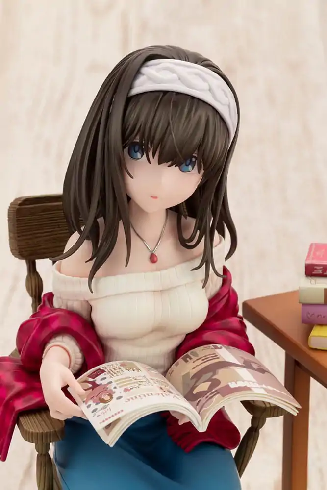 The Idolmaster Cinderella Girls PVC Statue 1/8 Fumika Sagisawa -off stage- 17 cm termékfotó