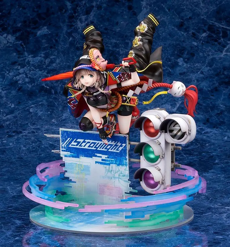 The Idolmaster Cinderella Girls Shiny Colors PVC Statue 1/7 Asahi Serizawa The sky, blue and you Ver. 28 cm Produktfoto