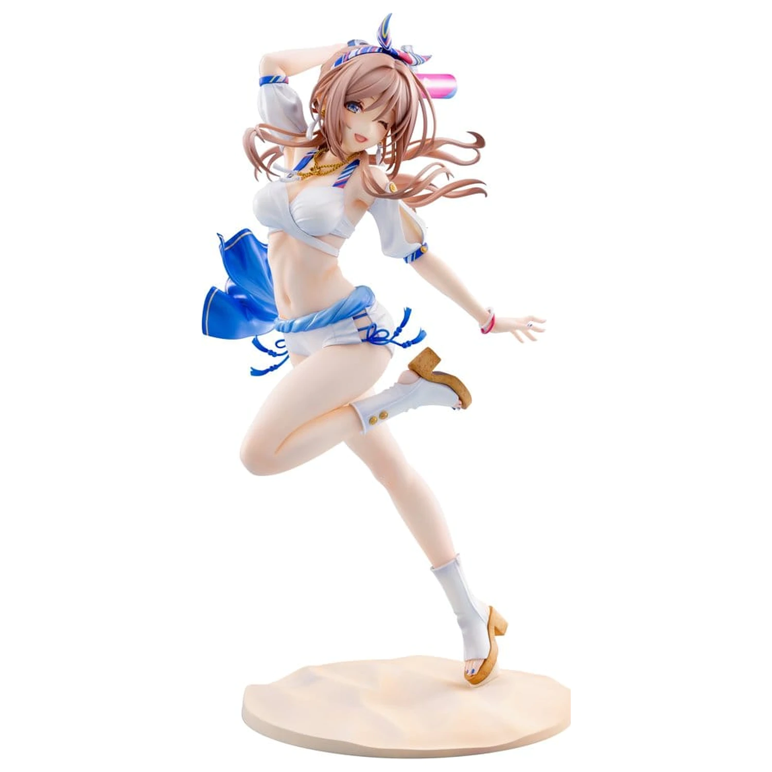 The Idolmaster Gakuen PVC Figur 1/7 Himesaki Rinami Kimi to Semi Blue Ver. 27 cm Produktfoto