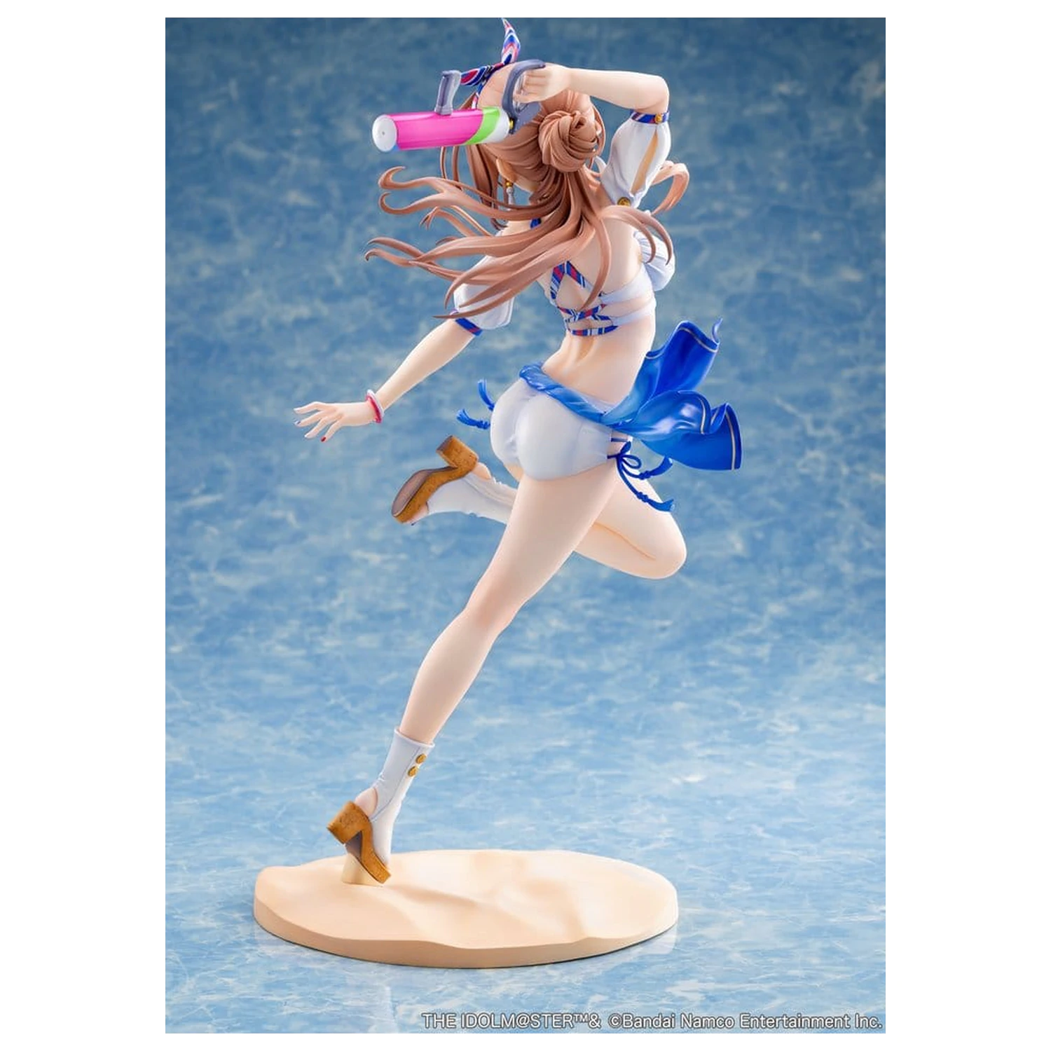 The Idolmaster Gakuen PVC Figur 1/7 Himesaki Rinami Kimi to Semi Blue Ver. 27 cm Produktfoto