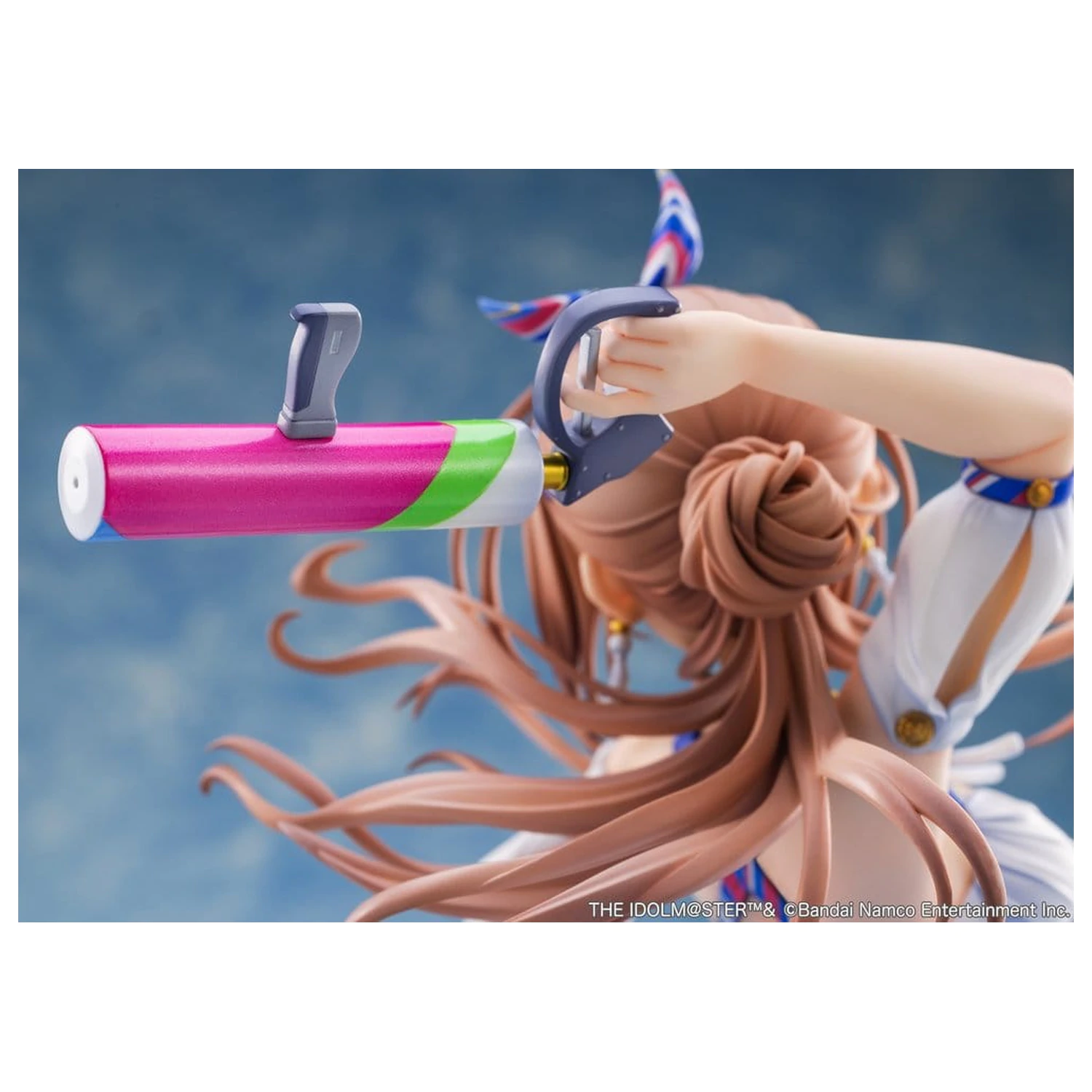 The Idolmaster Gakuen PVC Figur 1/7 Himesaki Rinami Kimi to Semi Blue Ver. 27 cm Produktfoto