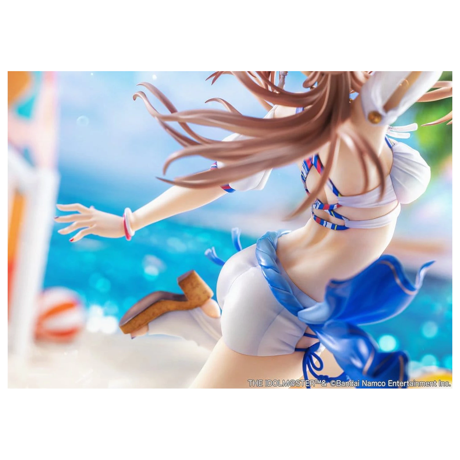 The Idolmaster Gakuen PVC Figur 1/7 Himesaki Rinami Kimi to Semi Blue Ver. 27 cm Produktfoto