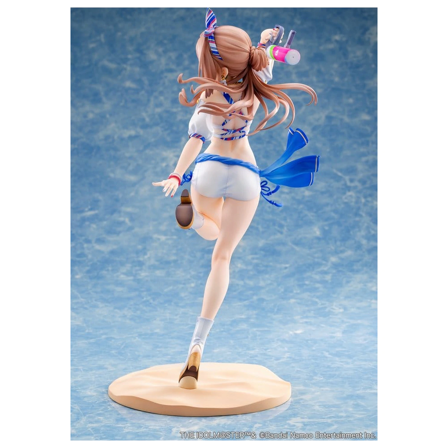 The Idolmaster Gakuen PVC Figur 1/7 Himesaki Rinami Kimi to Semi Blue Ver. With Bonus 27 cm Produktfoto
