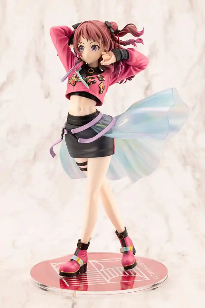 The Idolmaster Gakuen PVC-Statue 1/7 Saki Hanami Fighting My Way 24 cm Produktfoto