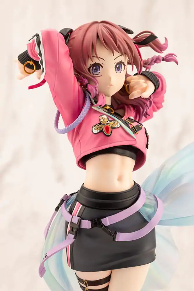 The Idolmaster Gakuen PVC-Statue 1/7 Saki Hanami Fighting My Way 24 cm Produktfoto