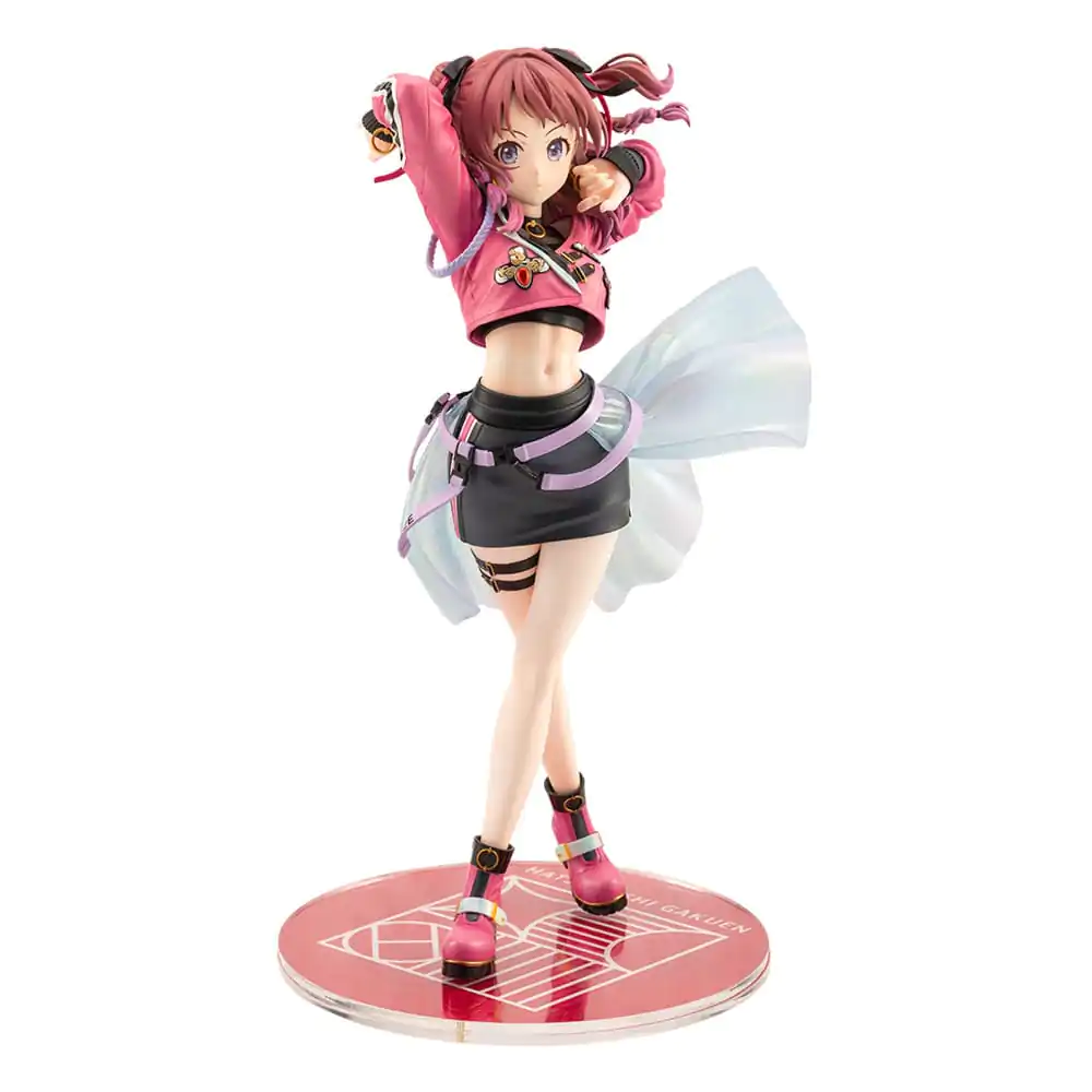 The Idolmaster Gakuen PVC-Statue 1/7 Saki Hanami Fighting My Way 24 cm Produktfoto