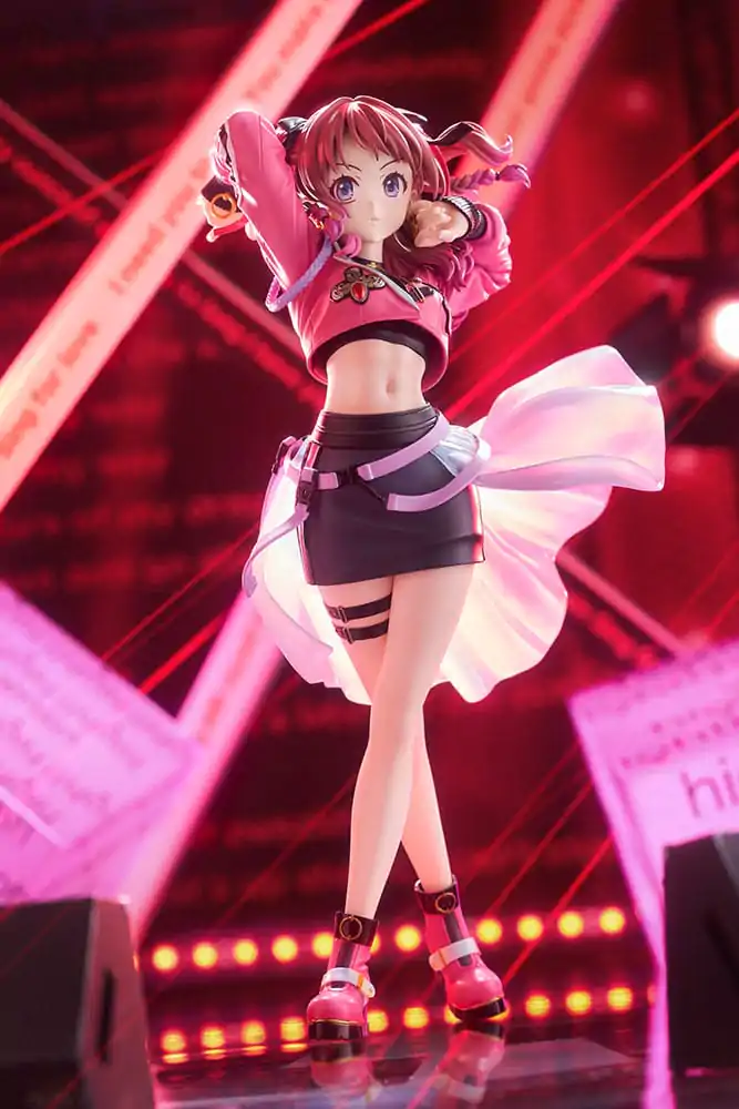 The Idolmaster Gakuen PVC-Statue 1/7 Saki Hanami Fighting My Way 24 cm Produktfoto