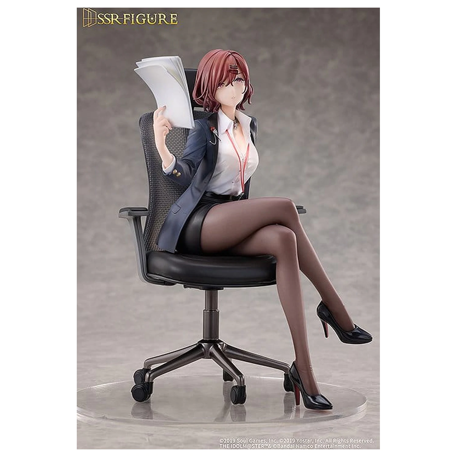 The Idolmaster Shiny Colors x Mahjong Soul PVC Figur 1/7 Madoka Higuchi Effortless Work Ver. 21 cm Produktfoto
