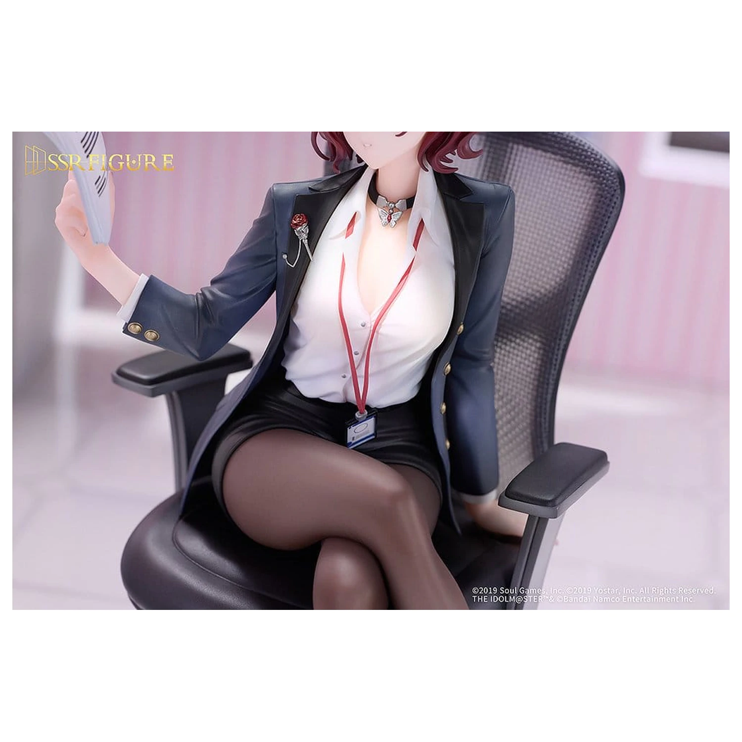 The Idolmaster Shiny Colors x Mahjong Soul PVC Figur 1/7 Madoka Higuchi Effortless Work Ver. 21 cm Produktfoto