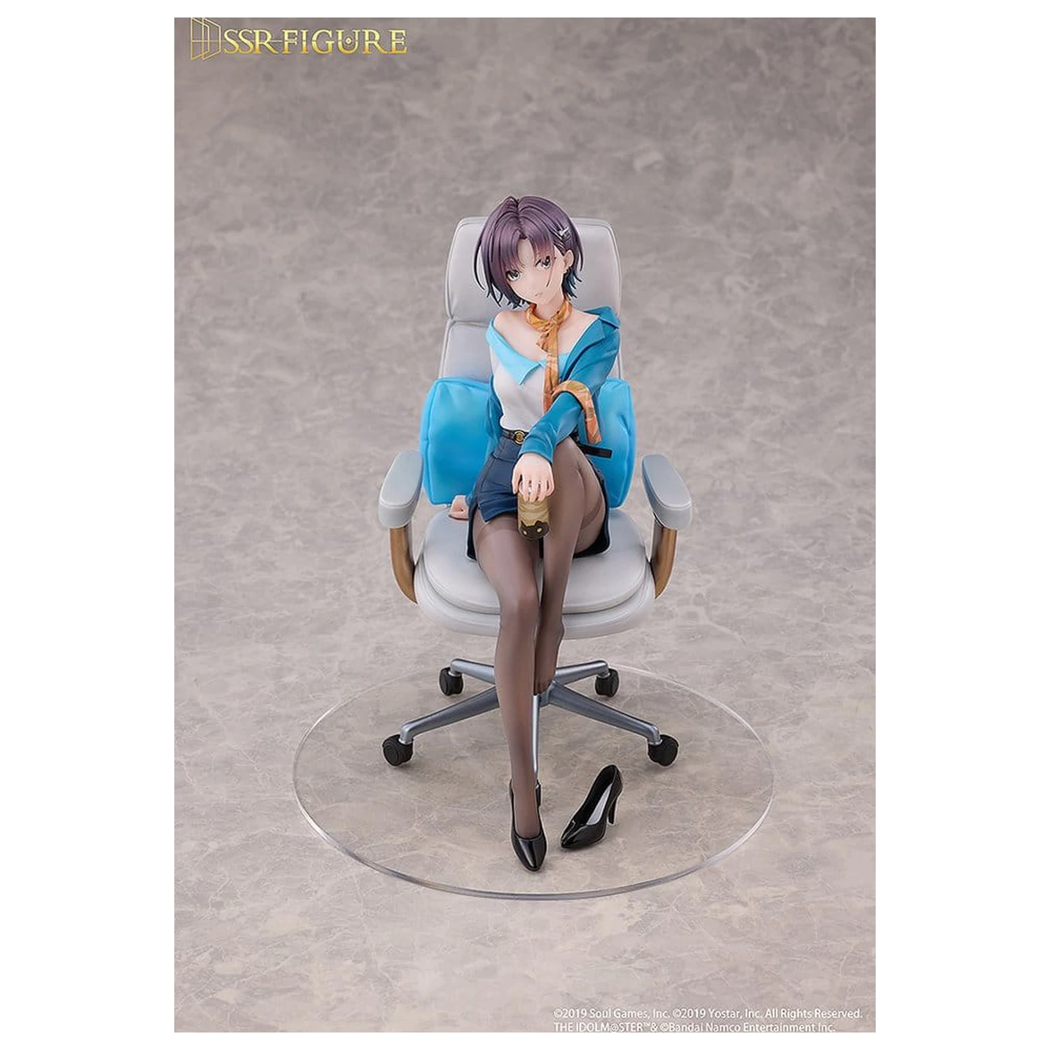 The Idolmaster: Shiny Colors x Mahjong Soul PVC Figur 1/7 Toru Asakura Effortless Work Ver. 21 cm Produktfoto