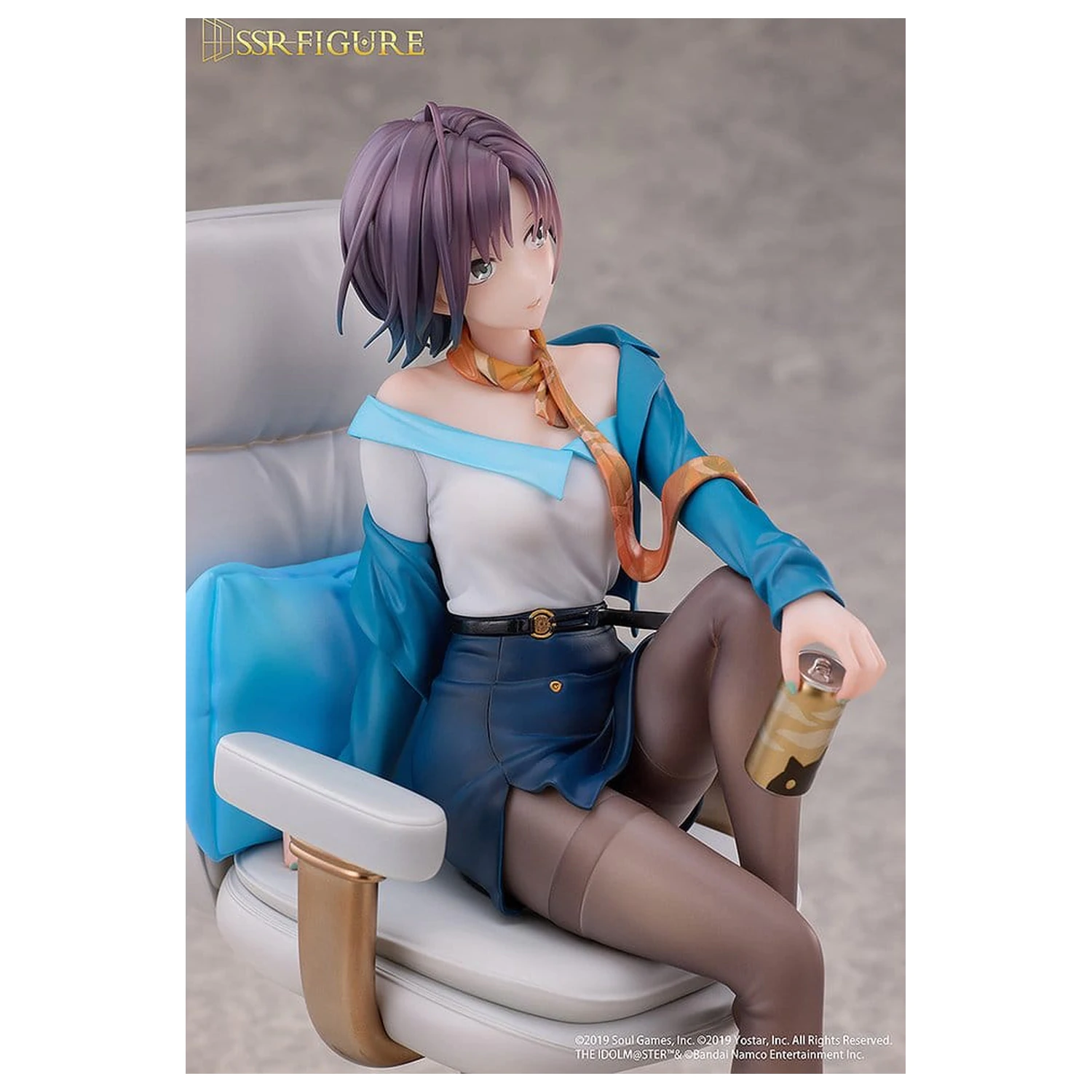 The Idolmaster: Shiny Colors x Mahjong Soul PVC Figur 1/7 Toru Asakura Effortless Work Ver. 21 cm Produktfoto