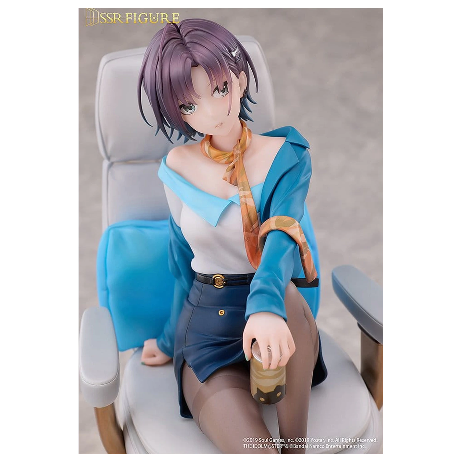 The Idolmaster: Shiny Colors x Mahjong Soul PVC Figur 1/7 Toru Asakura Effortless Work Ver. 21 cm Produktfoto