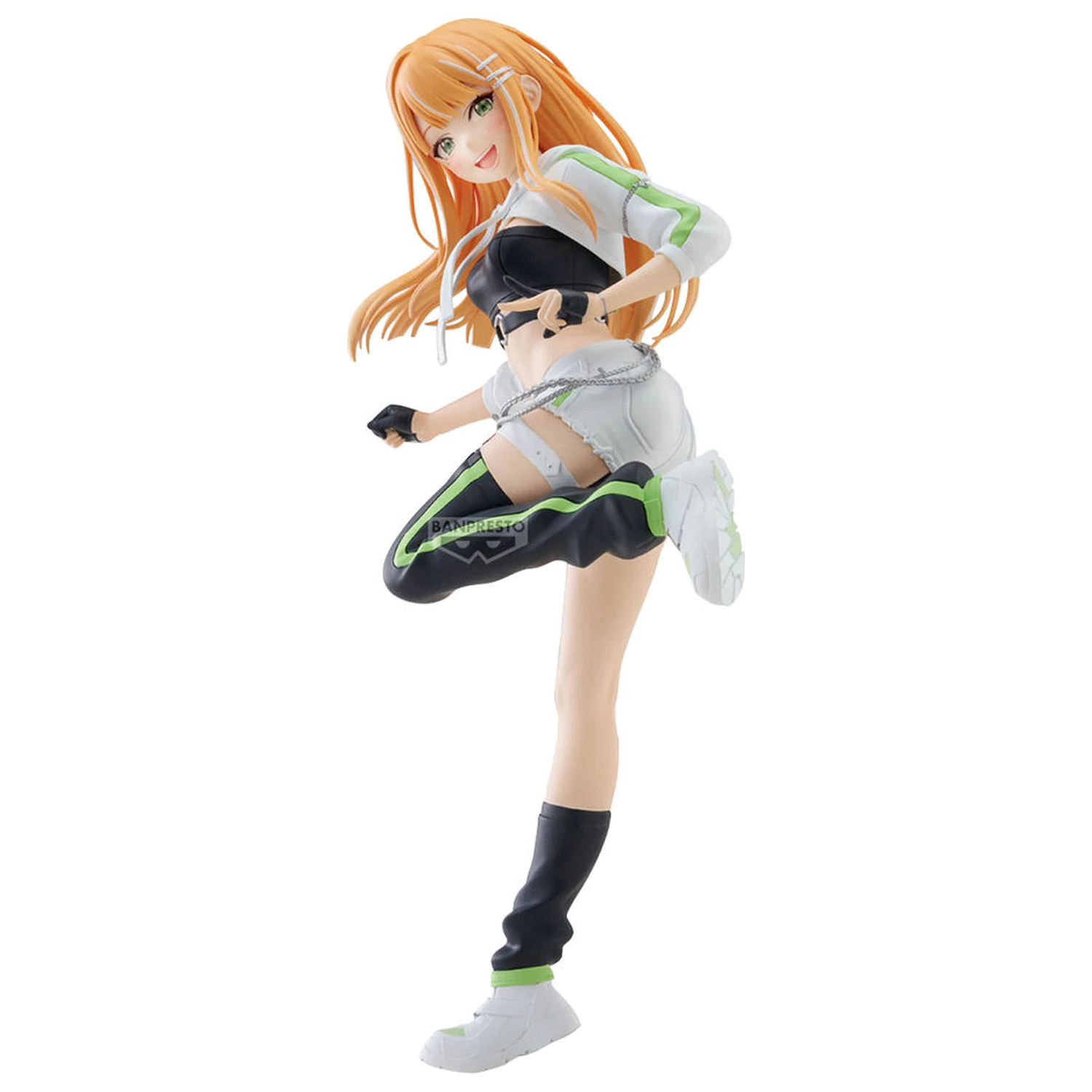 The Idolmster Gakuen Espresto Sumika Shiun Accent Green Figur 22cm Produktfoto