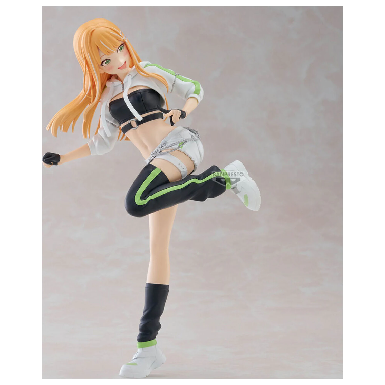 The Idolmster Gakuen Espresto Sumika Shiun Accent Green Figur 22cm Produktfoto