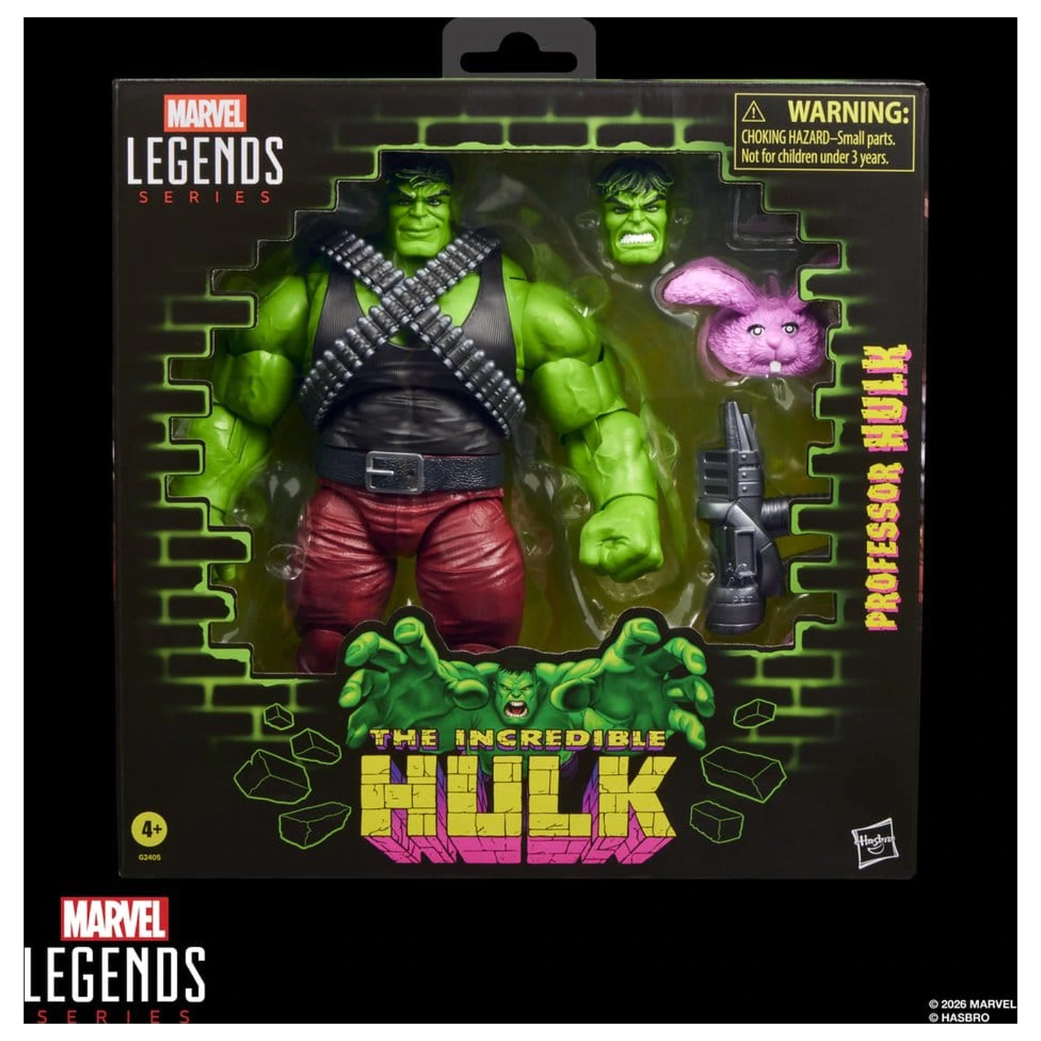 The Incredible Hulk Marvel Legends Actionfigur Professor Hulk 15 cm Produktfoto