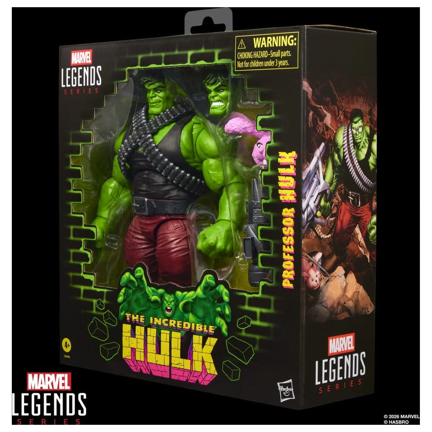 The Incredible Hulk Marvel Legends Actionfigur Professor Hulk 15 cm Produktfoto