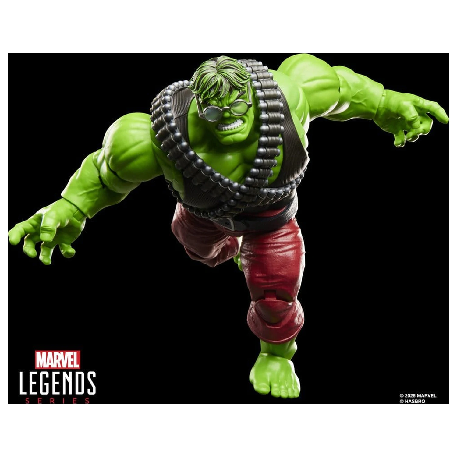 The Incredible Hulk Marvel Legends Actionfigur Professor Hulk 15 cm Produktfoto