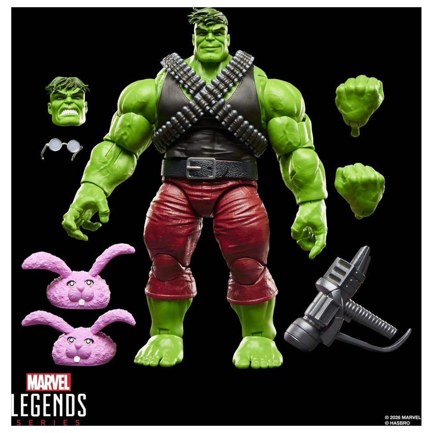 The Incredible Hulk Marvel Legends Actionfigur Professor Hulk 15 cm Produktfoto