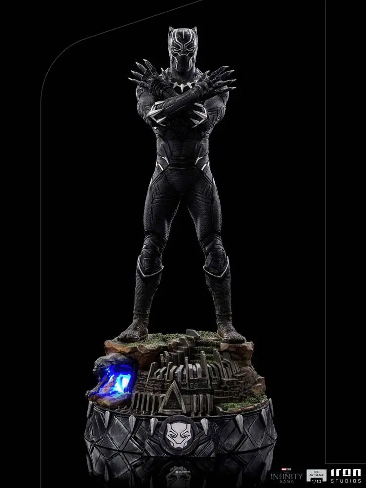 The Infinity Saga Art Scale Statue 1/10 Black Panther Deluxe 25 cm Produktfoto