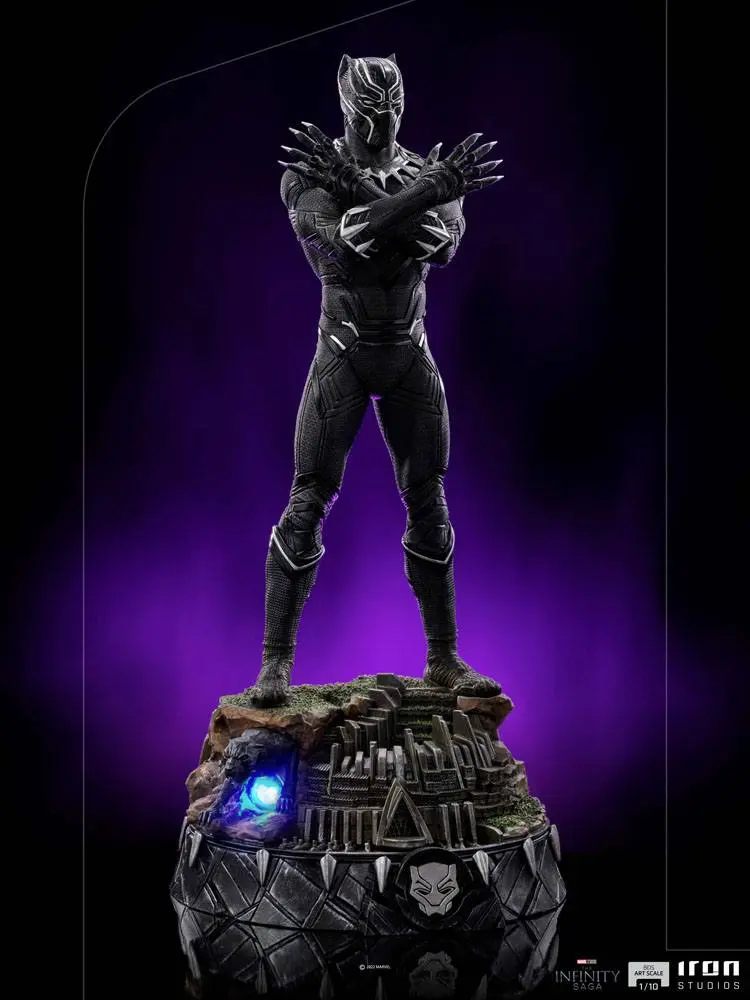 The Infinity Saga Art Scale Statue 1/10 Black Panther Deluxe 25 cm Produktfoto