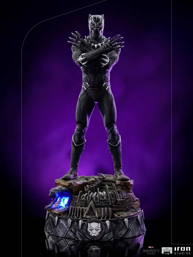 The Infinity Saga Art Scale Statue 1/10 Black Panther Deluxe 25 cm Produktfoto