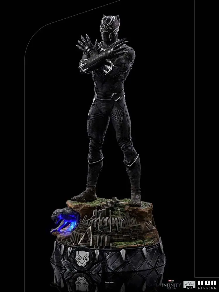The Infinity Saga Art Scale Statue 1/10 Black Panther Deluxe 25 cm Produktfoto