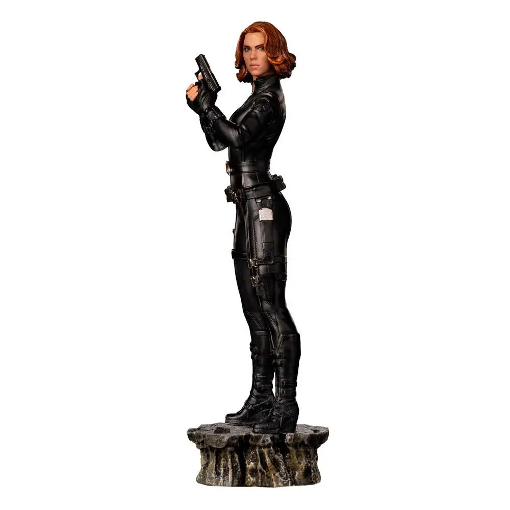 The Infinity Saga BDS Art Scale Statue 1/10 Black Widow Battle of NY 19 cm Produktfoto
