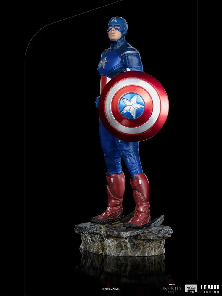 The Infinity Saga BDS Art Scale Statue 1/10 Captain America Battle of NY 23 cm termékfotó