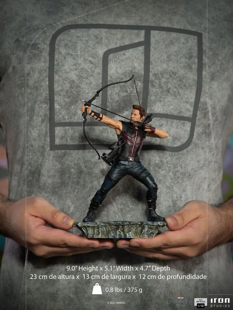 The Infinity Saga BDS Art Scale Statue 1/10 Hawkeye Battle of NY 23 cm Produktfoto