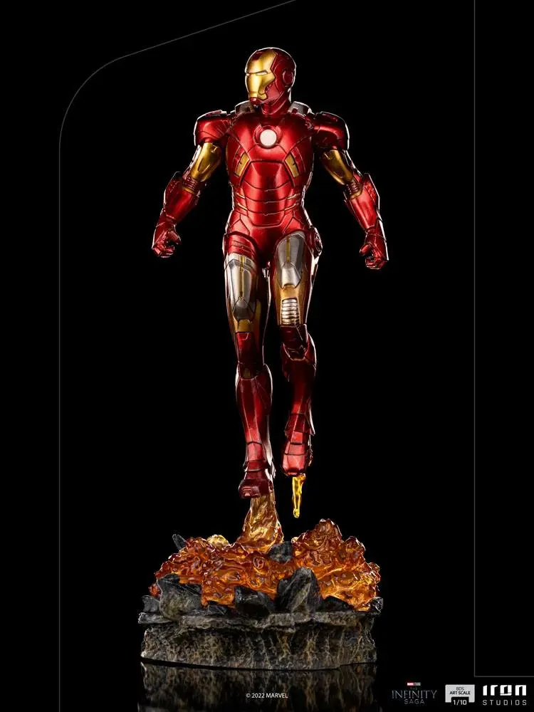 The Infinity Saga BDS Art Scale Statue 1/10 Iron Man Battle of NY 28 cm Produktfoto